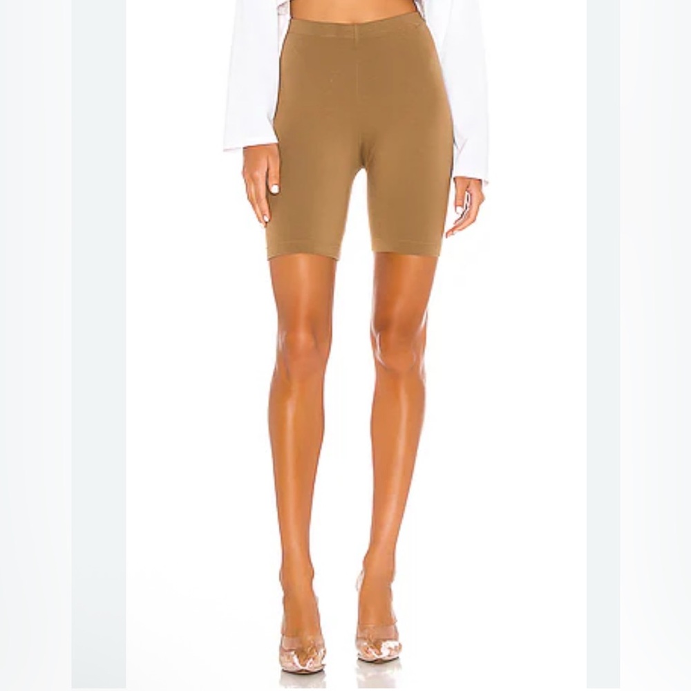 Cotton Citizen Women's chocolate Bike Shorts. NWOT